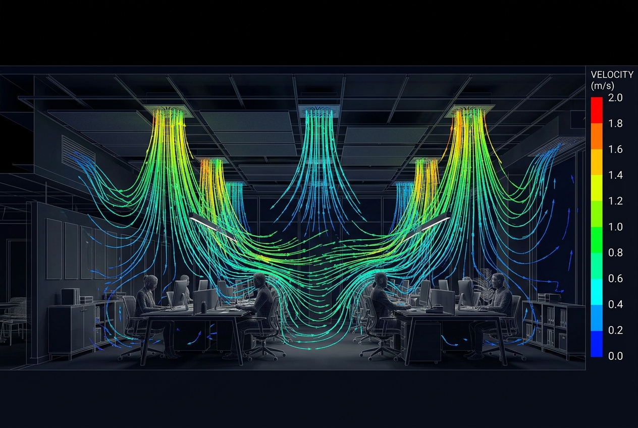 HVAC & Building Physics CFD Simulation